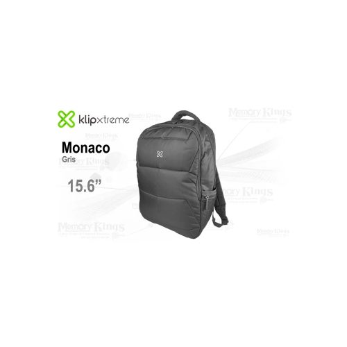 MOCHILA 15.6 KLIP XTREME Monaco KNB-426GR GREY