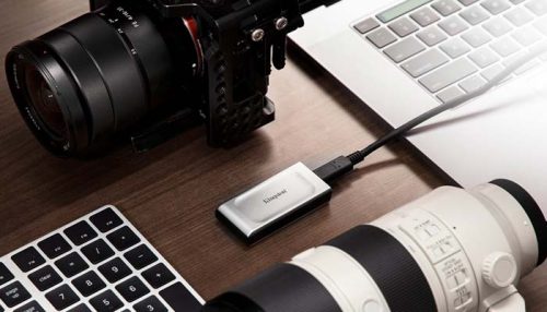 Unidad en estado sólido externa Kingston XS2000, 1TB, USB 3.2 Gen 2x2 Tipo-C