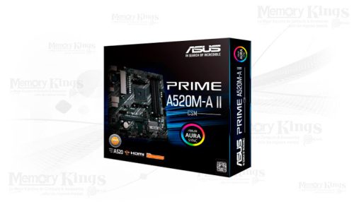 PLACA AMD AM4 ASUS PRIME A520M-A II-CSM D4 mATX