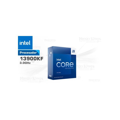Procesador Intel Core i9-13900KF 2.20/5.80GHz 36MB SmartCache LGA1700, 125W, Intel 7(10nm)