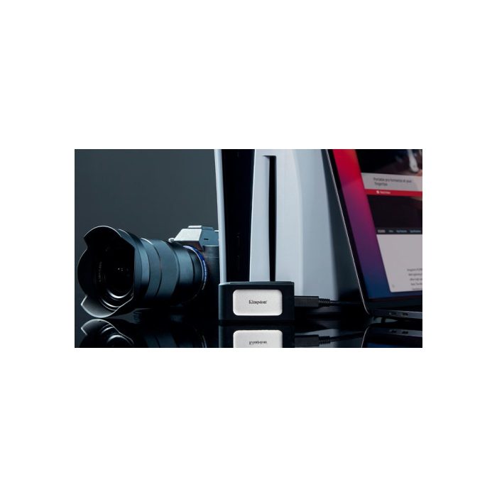 Unidad en estado sólido externa Kingston XS2000, 2TB, USB 3.2 Gen 2x2 Tipo-C