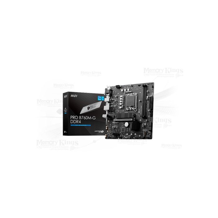 PLACA MSI PRO B760M-G D4 1700 mATX