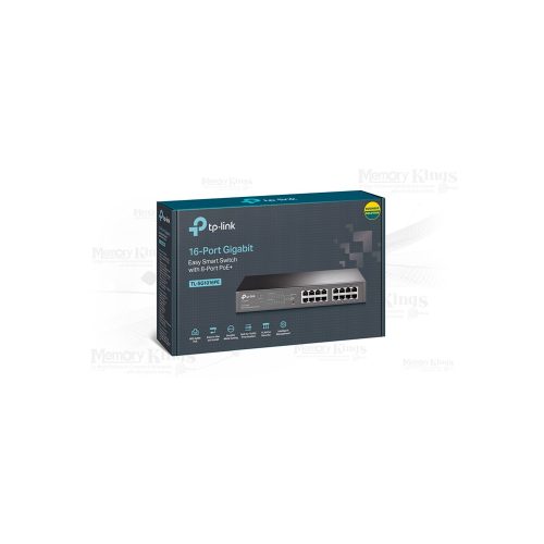 SWITCH GbE 16pt TP-LINK TL-SG1016PE 8pt-PoE+