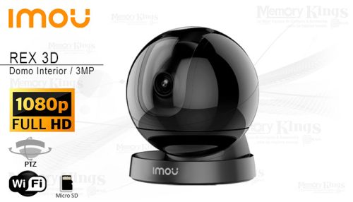 CAMARA CLOUD WIFI IMOU REX 3D 3MP FHD Pan&Til