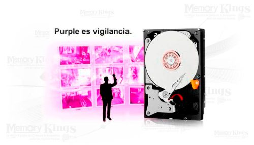 DISCO DURO 2TB WD PURPLE 64MB Vigilancia