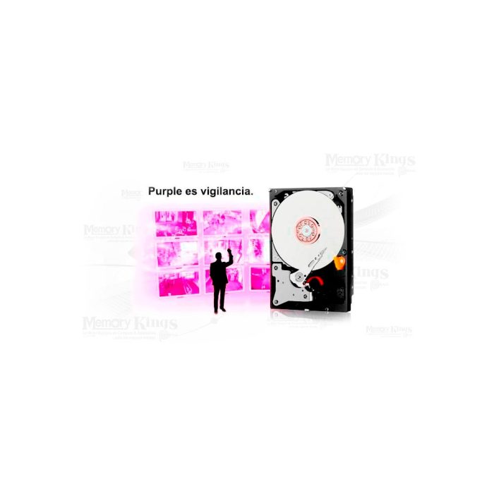 DISCO DURO 6TB WD PURPLE 256MB Vigilancia