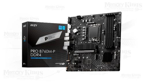 PLACA MSI PRO B760M-P D4 1700 mATX