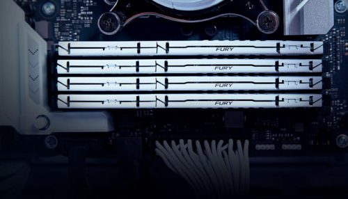 MEMORIA DDR5 16GB 5200 CL36 FURY BEAST WHITE AMD EXPO
