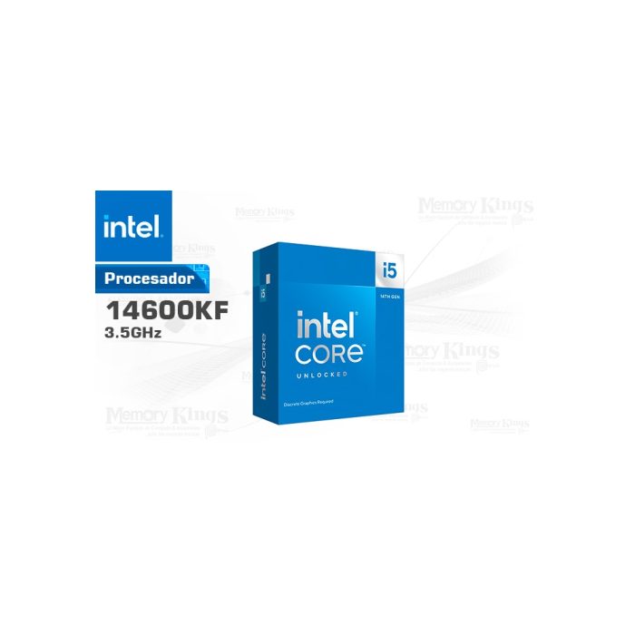 Procesador INTEL Core i5-14600KF 5.3GHZ 24MB 1700