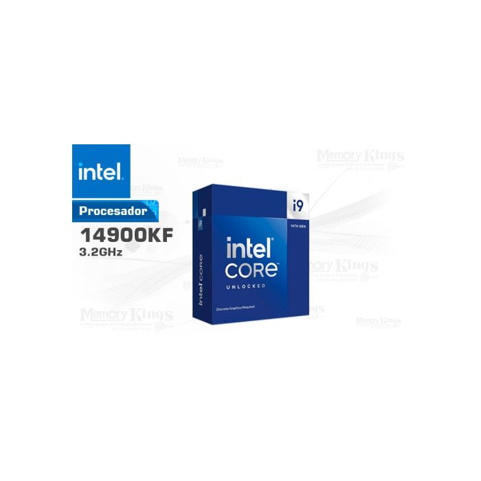 Procesador INTEL Core i9-14900KF 6.00GHZ 36MB 1700