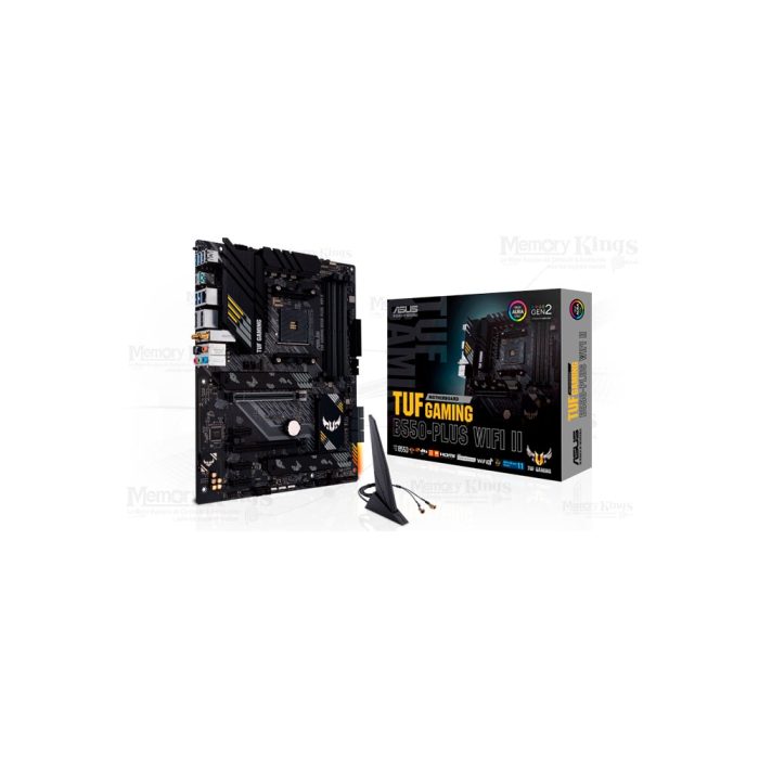 PLACA AMD AM4 ASUS TUF GAMING B550-PLUS WIFI II D4 ATX