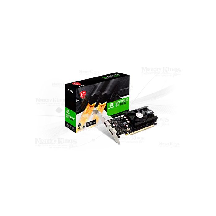 GEFORCE GT 1030 4GB 64 bit MSI 4GD4 LP OC GDDR4