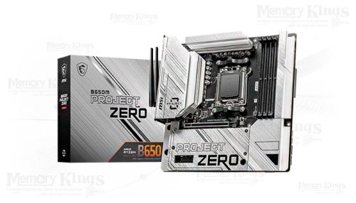 PLACA AM5 MSI B650M PROJECT ZERO D5 ATX
