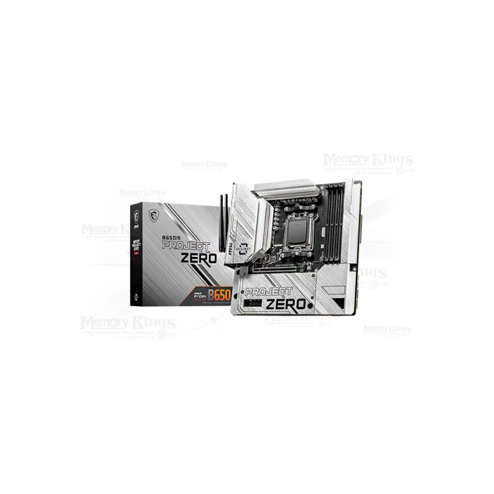 PLACA AM5 MSI B650M PROJECT ZERO D5 ATX