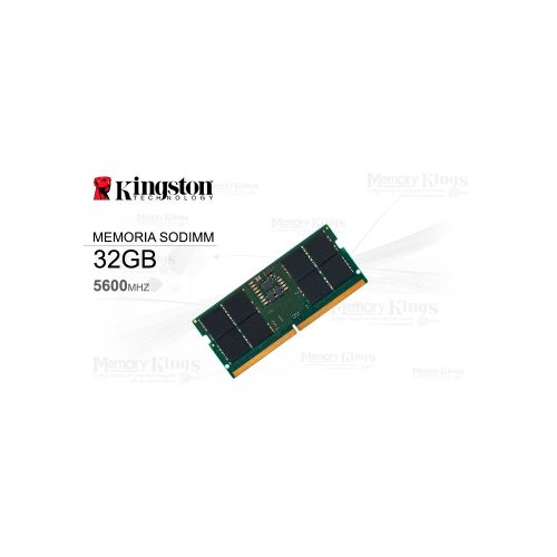 MEMORIA SODIMM DDR5 32GB 5600 CL46 KINGSTON KVR
