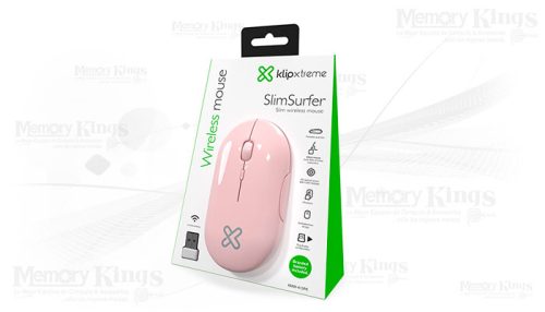 MOUSE KLIP XTREME KMW-415PK SLIM Wireless PINK