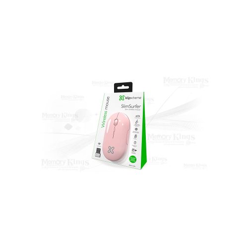 MOUSE KLIP XTREME KMW-415PK SLIM Wireless PINK