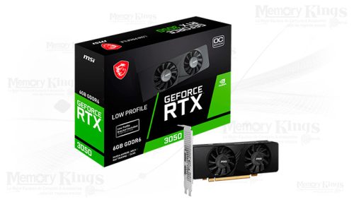 GEFORCE RTX 3050 6GB 96 bit MSI LOW PROFILE 6G OC