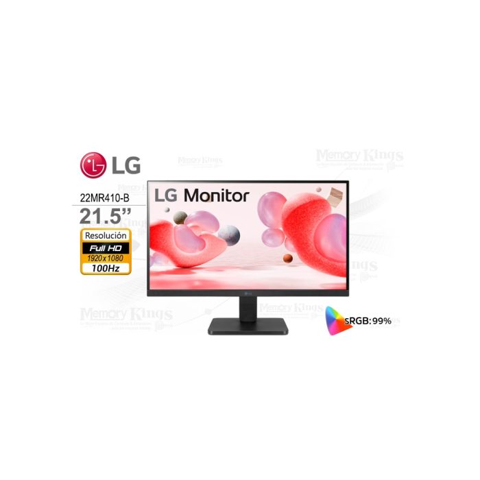 MONITOR 21.5 LG 22MR410-B VA FHD HDMi 100HZ
