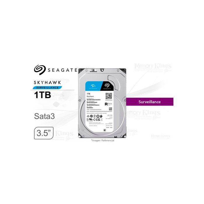 DISCO DURO 1TB SEAGATE SKYHAWK 256MB Vigilancia