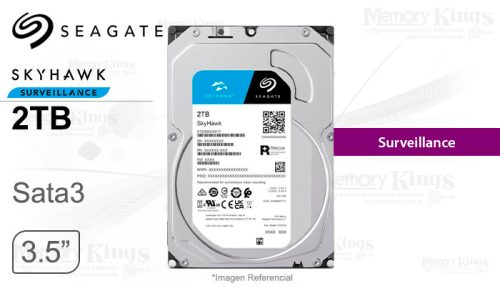 DISCO DURO 2TB SEAGATE SKYHAWK 256MB Vigilancia