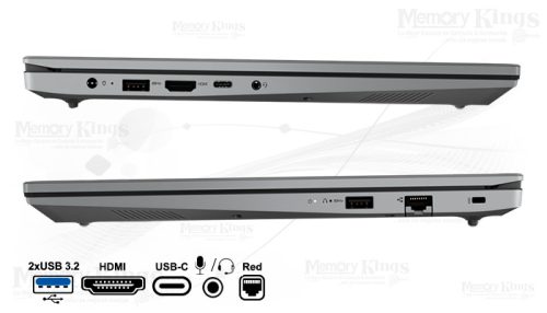 Notebook Lenovo V15 G4 IRU, 15.6" FHD TN, Core i5-13420H 2.1 / 4.6GHz, 8GB DDR4-3200MHz