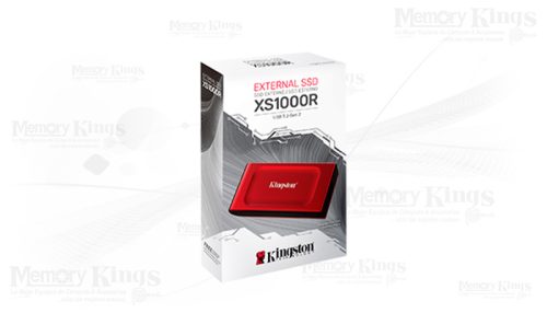 UNIDAD SSD USB 2TB KINGSTON XS1000 RED