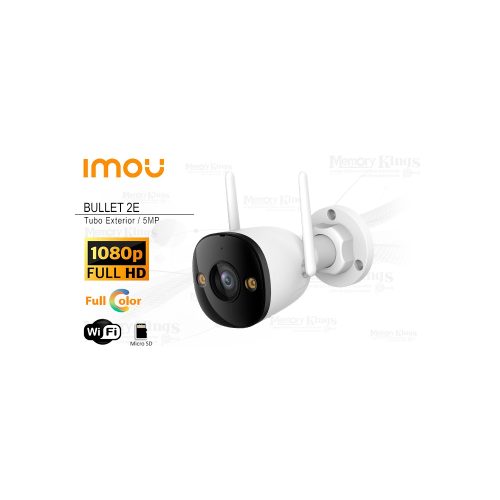 CAMARA CLOUD WIFI IMOU BULLET 2E 5MP FHD FullColor