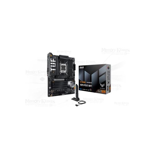 ASUS - TUF GAMING X870-PLUS WIFI - Motherboard - ATX - Socket AM5 - AMD X870 - para Ryzen