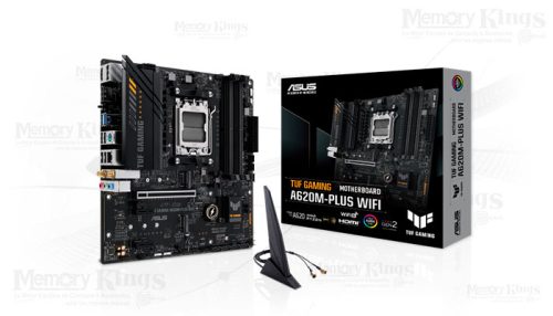 Motherboard Asus TUF GAMING A620M-PLUS WIFI, Chipset AMD B620, AMD Socket AM5, mATX