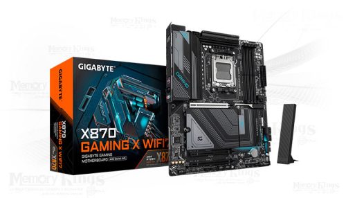 PLACA AM5 GIGABYTE X870 GAMING X WIFI7 D5 ATX