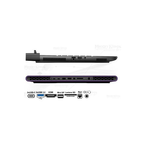 LAPTOP Core i7-13700HX DELL ALIENWARE M16 R1 16|1TB|16" GEFORCE RTX 4060 8GB, WIN-11