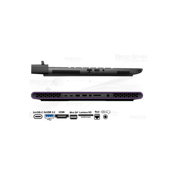 LAPTOP Core i7-13700HX DELL ALIENWARE M16 R1 16|1TB|16" GEFORCE RTX 4060 8GB, WIN-11