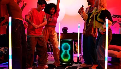 BARRA DE LUZ JBL PartyLight Stick RGB 360 grados BLUETOOTH