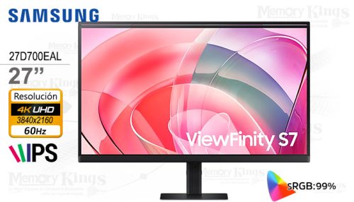 MONITOR 27 SAMSUNG ViewFinity S7 D700 4K UHD