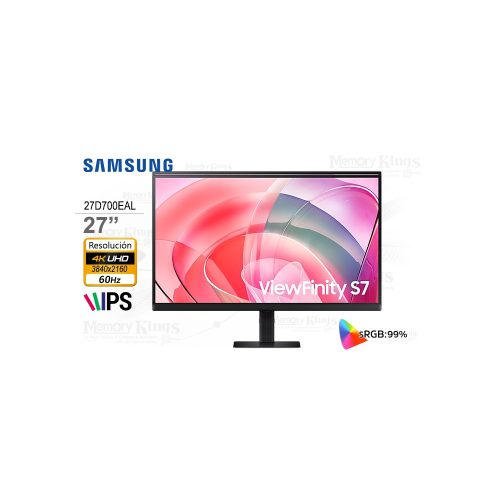 MONITOR 27 SAMSUNG ViewFinity S7 D700 4K UHD