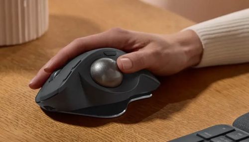 MOUSE LOGITECH MX ERGO S TRACKBALL BLACK