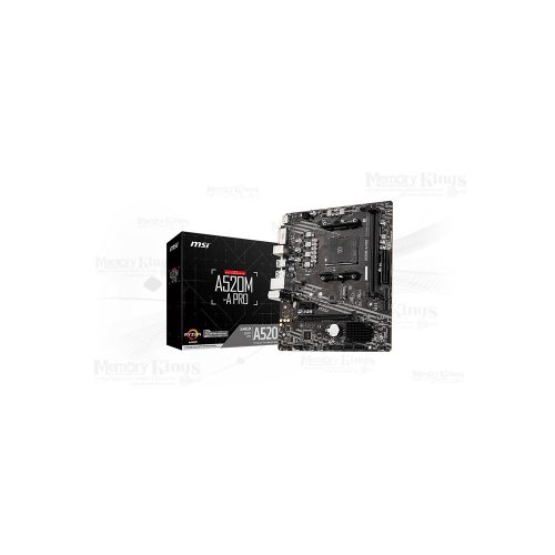 PLACA AMD AM4 MSI A520M PRO V|S|R mATX