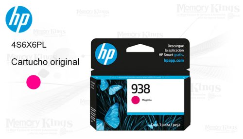 Cartucho de Tinta HP 938 Magenta Original 800pag.