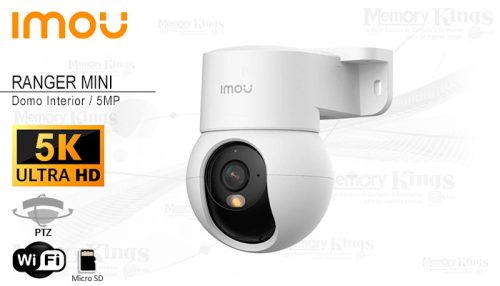 CAMARA CLOUD WIFI IMOU RANGER Mini 5MP 3K Pan&Til