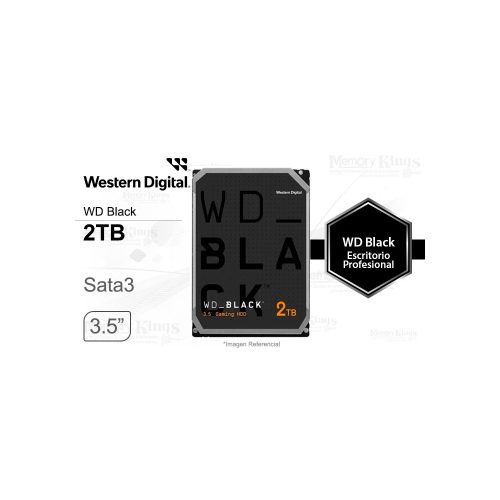 DISCO DURO 3.5 2TB WD Black 64MB 7200rpm