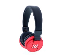 Klip Xtreme - KWH-001RD - Headphones - Para Cellular phone / Para Computer / Para Phone / Para Portable electronics / Para Tablet