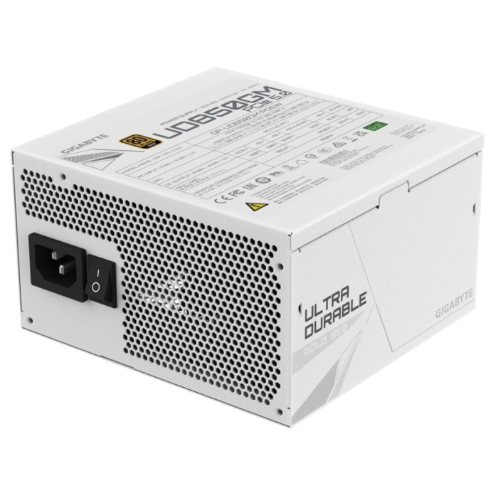 FUENTE GIGABYTE GP-UD850GM-PG5W 80+ GOLD MODULAR WHITE