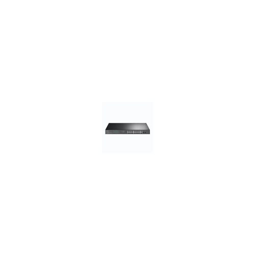 TP-Link JetStream TL-SG1218MP - V1 - conmutador - 16 x 10/100/1000 (PoE+) + 2 x 10/100/1000 + 2 x Gigabit SFP combinado