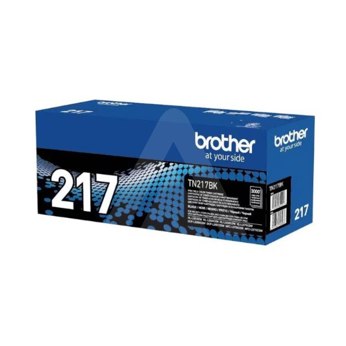 TONER BROTHER TN-217BK BLACK P/HLL3270CDW / DCPL3551CDW / MFCL3750CDW (3000
