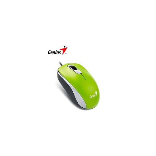 MOUSE GENIUS DX-110 USB OPTICO 1000 DPI GREEN (PN 31010116105)