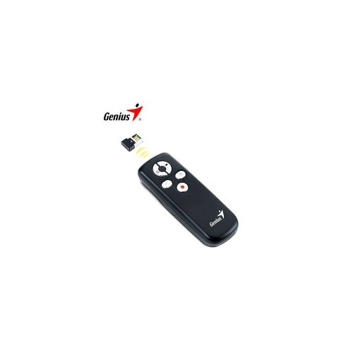 PRESENTADOR GENIUS C/PUNTERO MEDIA POINTER 100 RUN CARD BLACK (PN 31090015100)