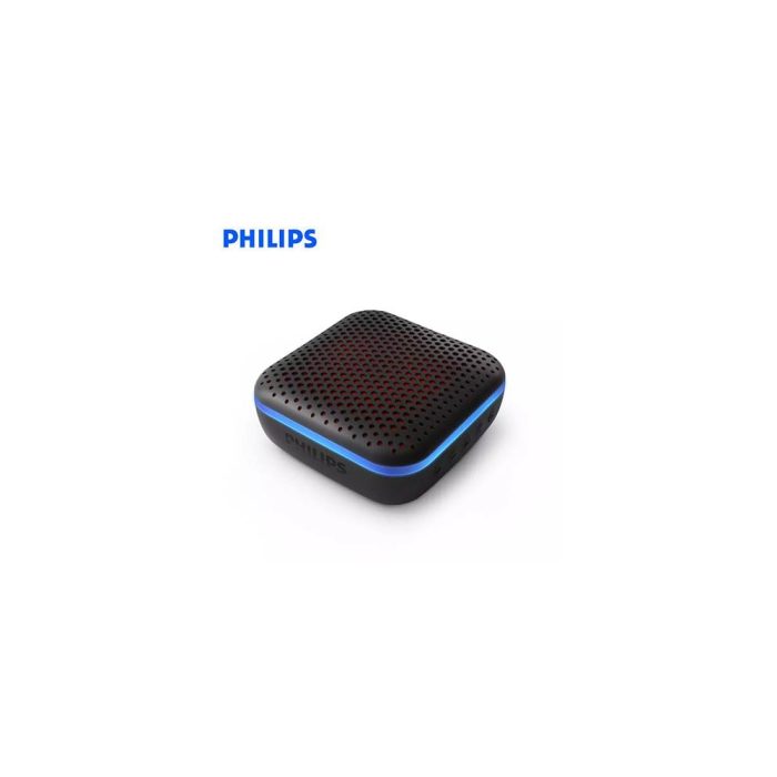 PARLANTE PHILIPS TAS2505 BLUETOOTH 10H 3W MIC IPX7 USB-C BLACK*