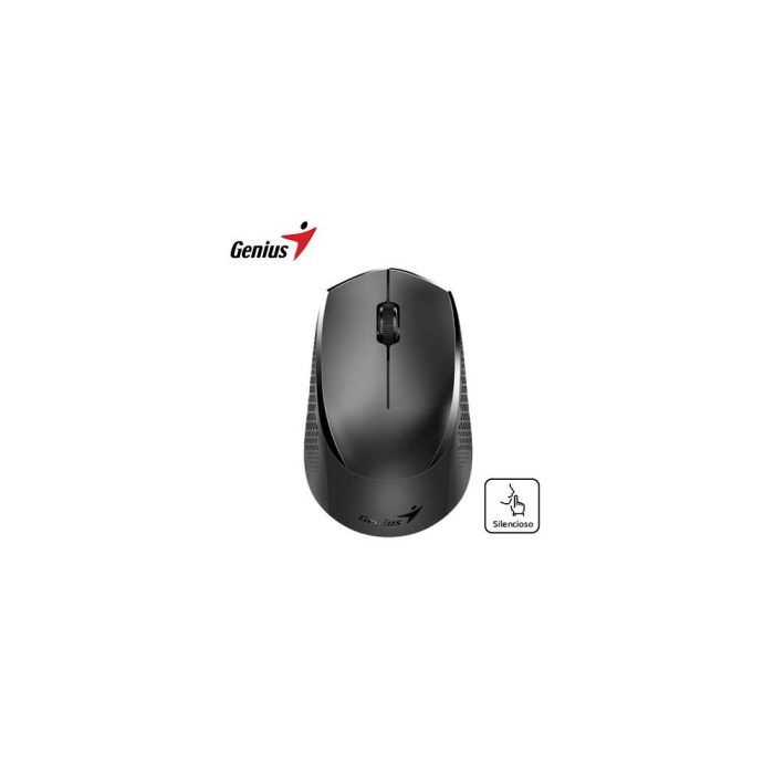 MOUSE GENIUS NX-8000S BT WIRELESS/BLUETOOTH BLUEEYE SILENT ERGONOMICO BLACK (31030034401)