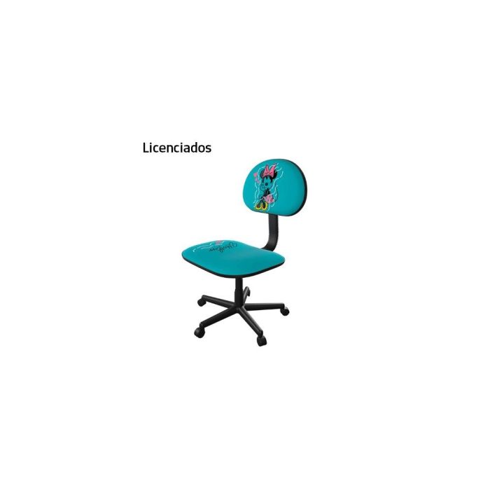 SILLA P/ ESCRITORIO LICENCIADO XTECH MINNIE C/ RUEDAS MAX.79KG BLUE (XTF-DC001MM)